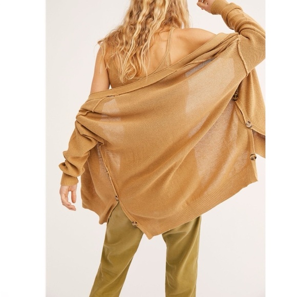 Free People Weekend Breeze Cardigan Sweater - Picture 4 of 9